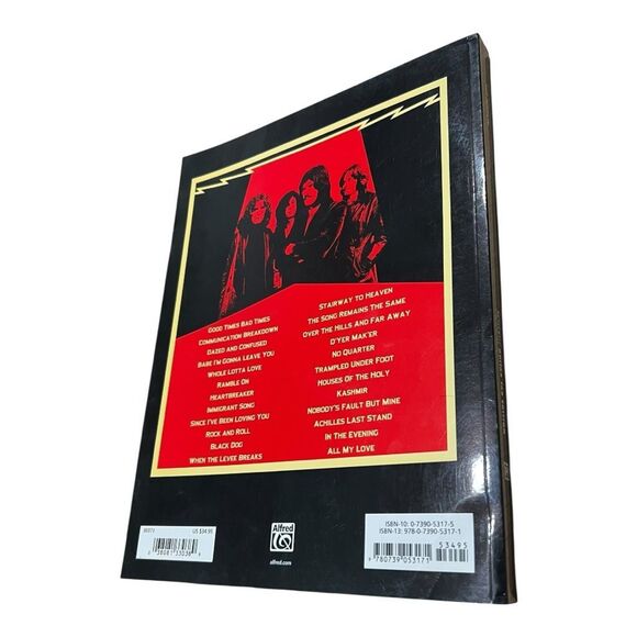 Led Zeppelin: Mothership - Authentic Guitar, Tab Edition Music Book - Picture 3 of 6